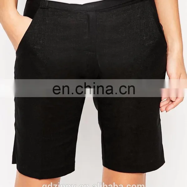 Knee Length Linen City Short Neoprene Slimming Shorts photo-4