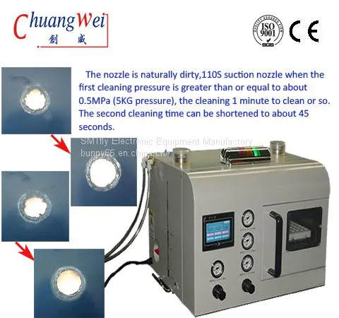 SMT Automatic Nozzle High Pressure Water Cleaning Machine photo-2