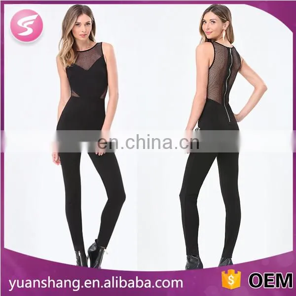 2016 Newest Bodysuit Design Custom Made Onepiece Womens Jumpsuit