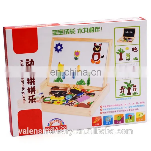 OEM Wholesale Educational Wooden Magnetic Kids Drawing Board/educational Toys for Kids photo-5