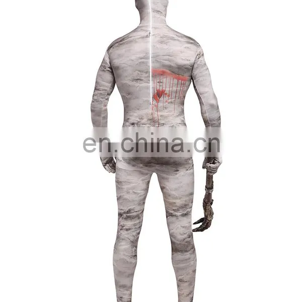 Halloween Mummy Lycra Spandex Zentai Suits Cosplay Costume Wholesale Retail photo-2