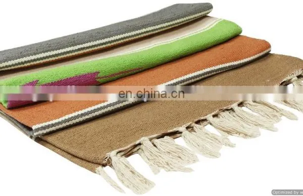 Indian Rugs Ethnic Home Decor Dariya Runner Carpet Handmade Carpet Throw Cotton Handmade photo-2