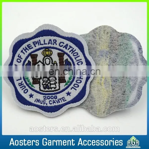 Custom Design Maker Sew on Woven Patches for Clothes photo-6