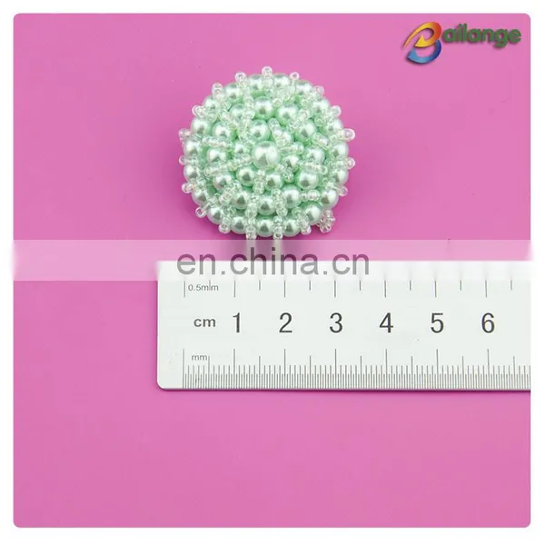 Handmade Accessories Bailange Wholesale Beaded Decorative Push Button Start photo-2