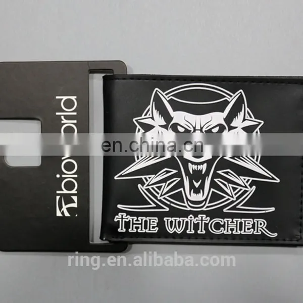 Wolf Head Embossing Game Wallet The Witcher Wallet photo-4