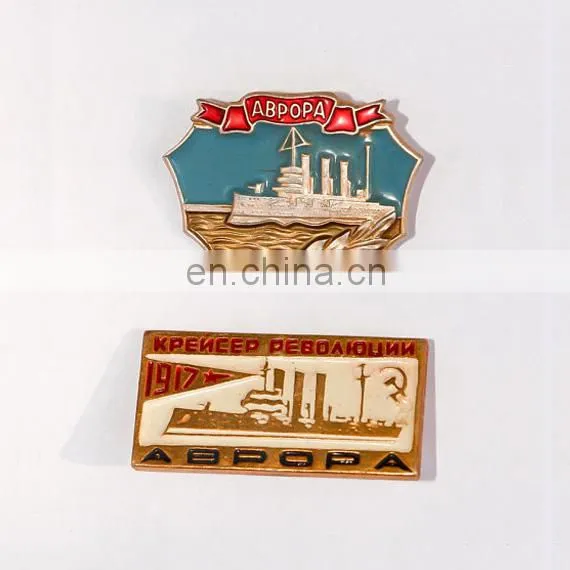 Wholesale Custom Metal Design Souvenir Shield Military Badge photo-2