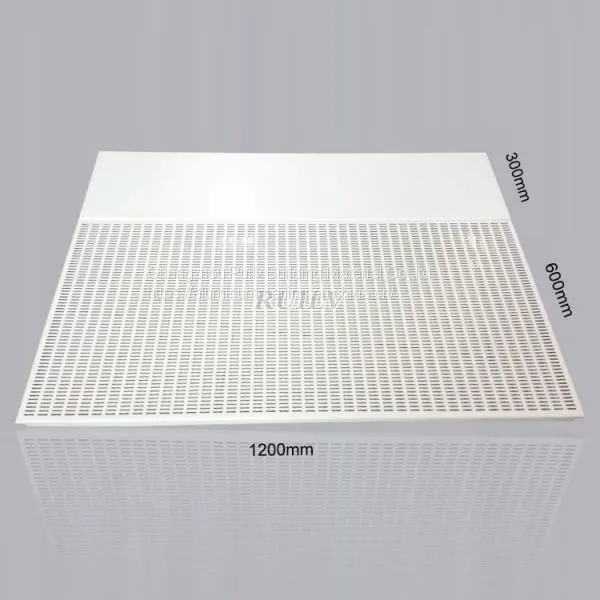 300*1200mm Aluminum Clip in Ceiling/ Perforated Aluminum Ceiling/Aluminum Square Ceiling for Office photo-3