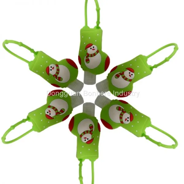 Promotion 30ml Hand Sanitizer Bottle Holder Silicone Pocketbac Holders photo-2