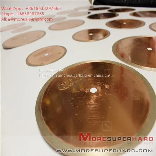 Metal Bond Diamond Cutting Disc Glass Ceramics Tungsten Carbide Cut Off Wheels Alisa@moresuperhard.com photo-3