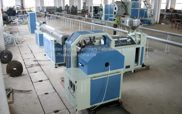 PVC Plastic Tendon Spiral Enhanced Pipe Line photo-3