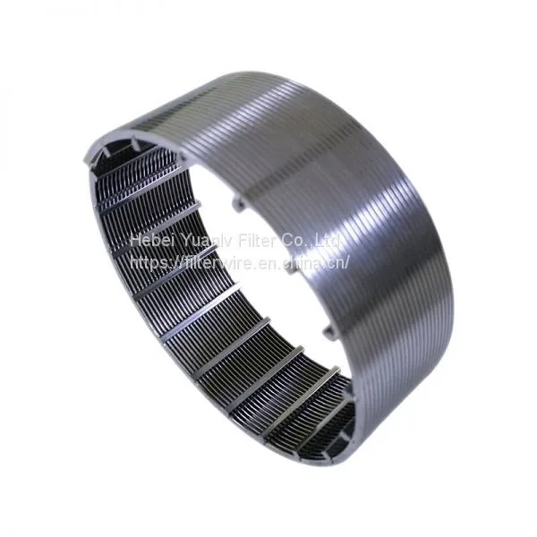 Stainless Steel Johnson Standard Wedge Wire Wrapped Screen Pipe Custom photo-3