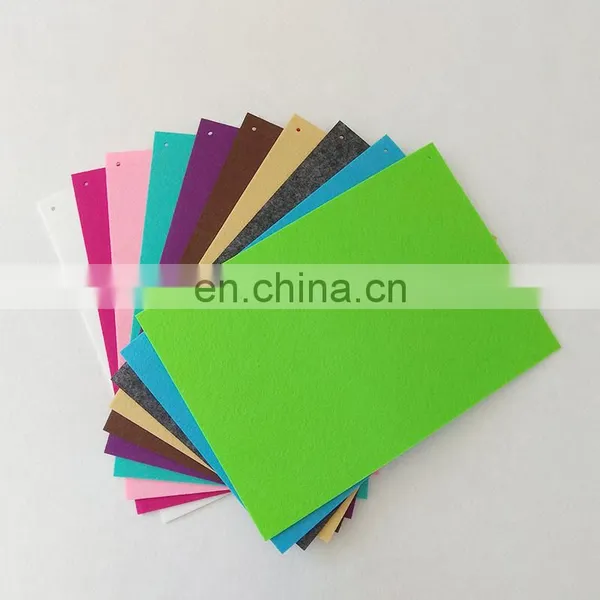 1mm 2mm 3mm and 5mm Colorful Stiff Polyester Felt Sheets photo-3