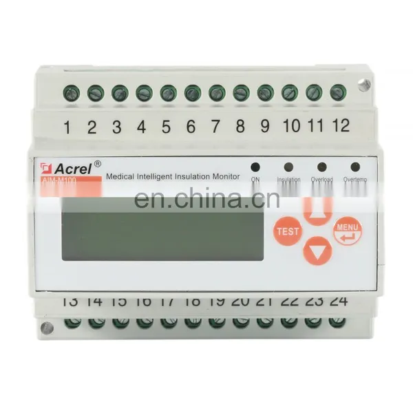 Acrel 300286 AIM-M100 Healthcare IT Operating Theater Isolation Power Systems / IPS for Electrical Safety Insulation Monitor photo-3