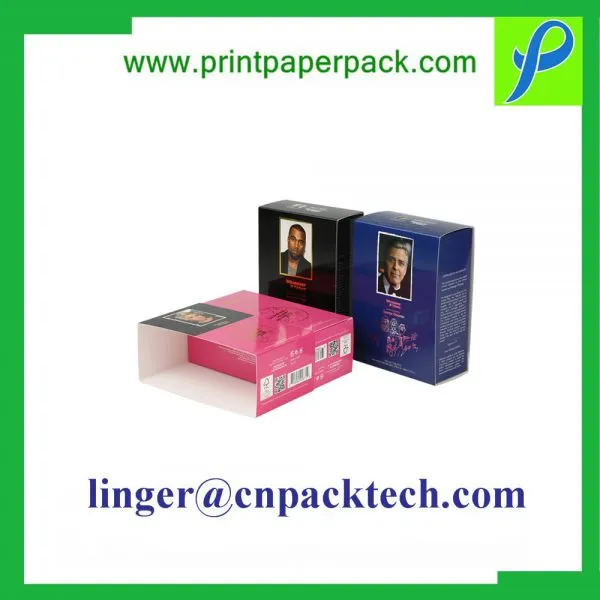 Custom Cosmetic Box Cardboard Printing Kraft Paper Box photo-2