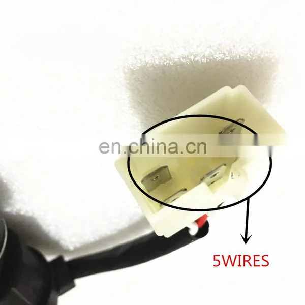 5 Wires Ignition Key Electric Switch Diesel Generator 4500 5500 6500 7500 Key Switch photo-3