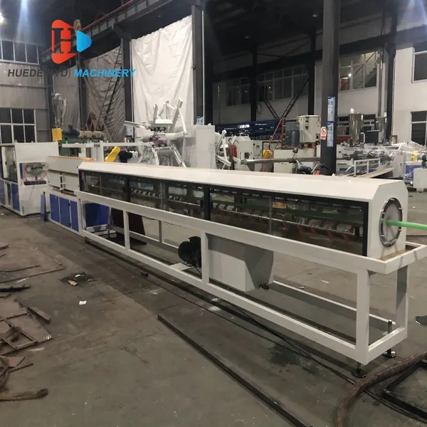 PPR Pipe Production Making Machine PE Plastic Corrugated Pipe Production Extruder Line photo-3