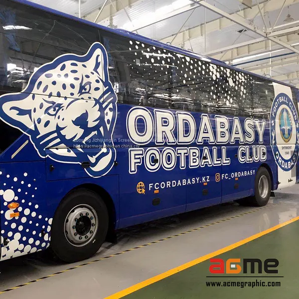 Valley Bus Wrap Advertising Party Bus Decorative Vinyl Graphics Custom Car Decals