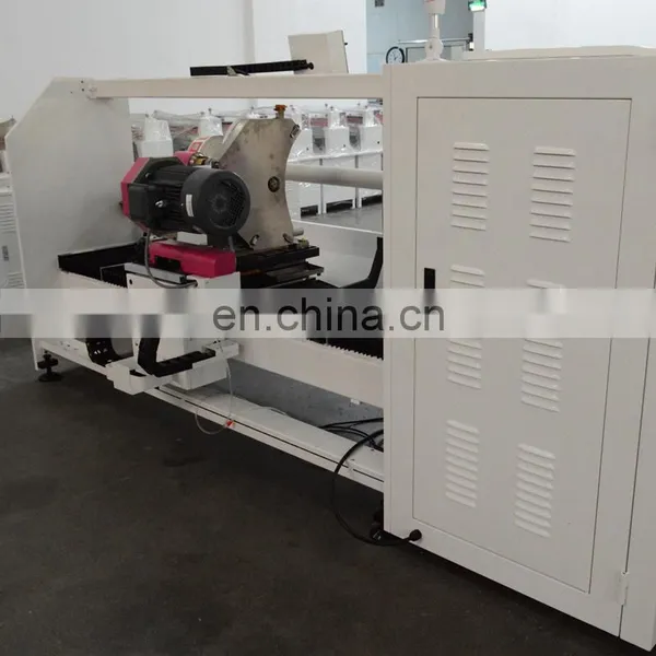 Flexible Packaging Materials Adhesive Tape One Shafts Log Roll Cutting Machine photo-5