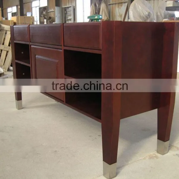 Manufacturer Wholesale Hotel Bathroom Wood Vanity Base