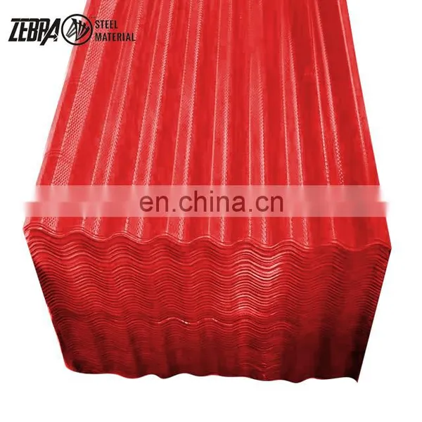 Easy Processing Color Galvanized Steel Sheet Corrugated Color Steel Plate Using for Roofing Metal Construction photo-4