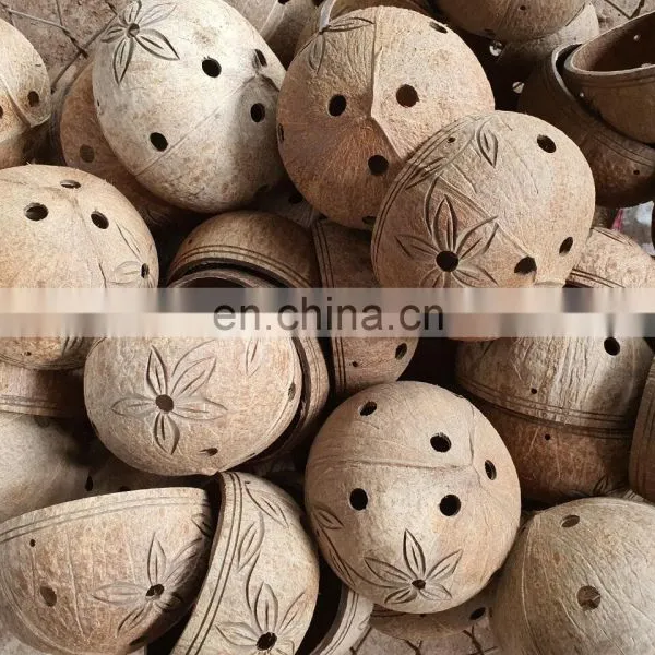 Wholesale Handmade Decoration Natural Coconut Shell Bowl From Viet Nam photo-4