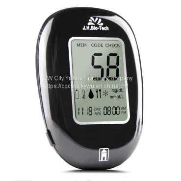 Diabetic Blood Glucose Sugar Monitor Test Blood Glucose Monitor, Kit and Test Strips