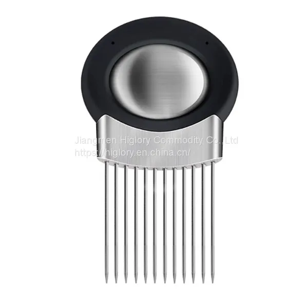 Onion Holder/chopper Stainless Steel Chopper Fruit & Vegetable Tools Home Kitchen Black & Silver All-season High Grade Support photo-2
