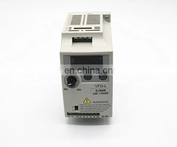 New Authentic Delta Inverter VFD-007L21A 0.75KW 220V Multifunctional and Simple photo-3
