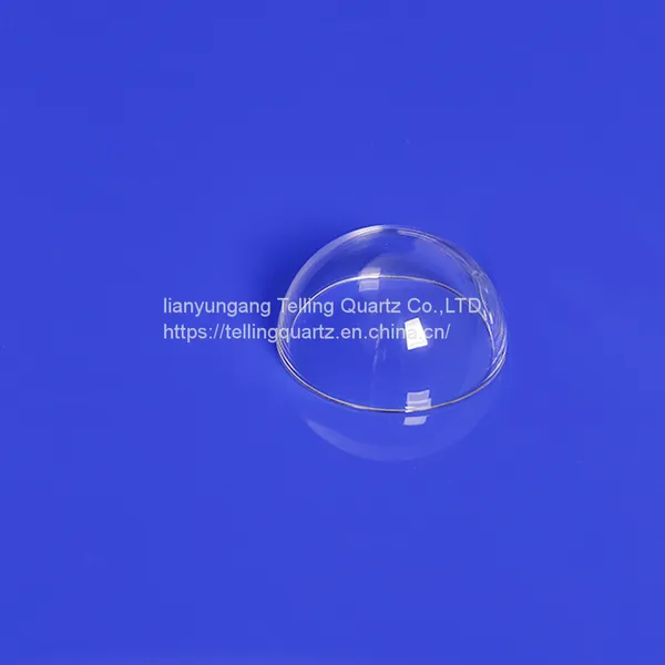 Quartz Glass Half Hemispherical Domes Cover Lens for Protection