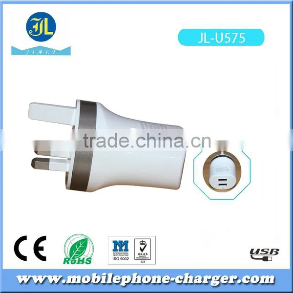High Quality Consumer Electronics Wholesale Usb Travel Charger for Cellphone and Tablet