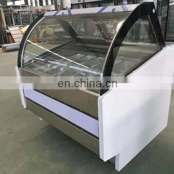 Commerical Mini Ice Cream Display Counter Freezer Display for Ice Cream photo-5