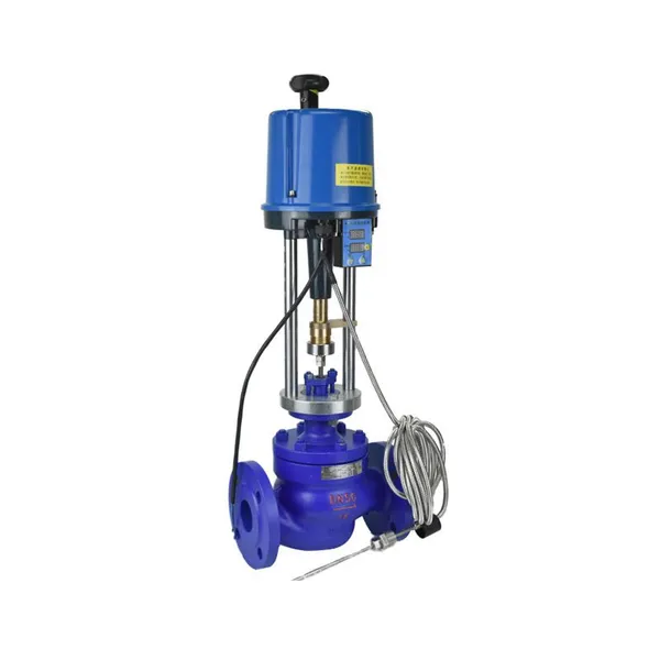 Manufacturer Wholesale Electric Temperature Regulating Valve Durable Flange Regulating Valve photo-2