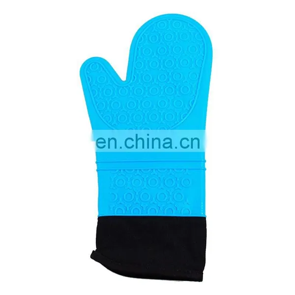 Silicone Oven Glove Silicon Gloves for Kitchen Waterproof Heat Resistant BBQ Glove photo-5
