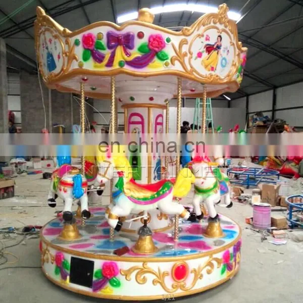Cheap Carnival Game Kids Small Children Park Merry go Round for Sale photo-4