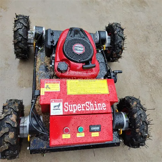 Remote Brush Cutter, China Remote Control Mower for Slopes Price, Remote Slope Mower for Sale photo-2