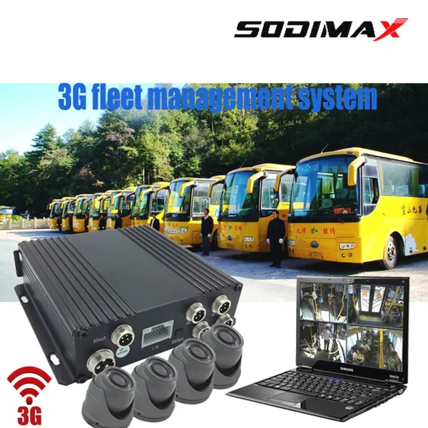 720P AHD Car Recorder SD Card MDVR GPS Function Fleet Management Mobile DVR photo-5