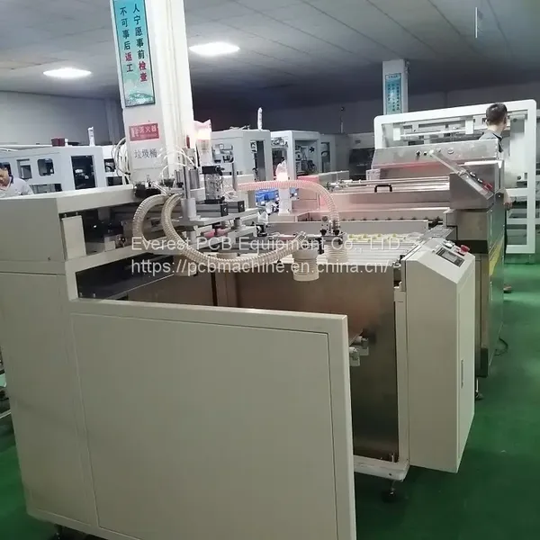 PCB Single Sided Drilling Holes Grinding Machine photo-2