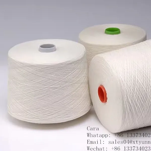 Low Price 100% Cotton Yarns From Chinese Factory photo-3