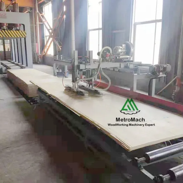 Woodworking Automatic High Capacity LVL Board Production Making Machine Line photo-5