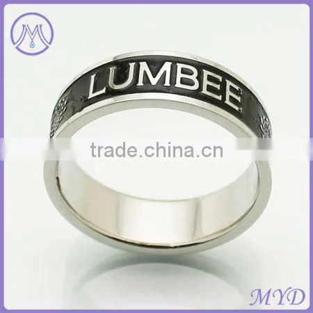 Modern Artificial Diamond 2014 Women Silver 316L Stainless Steel Ring photo-5
