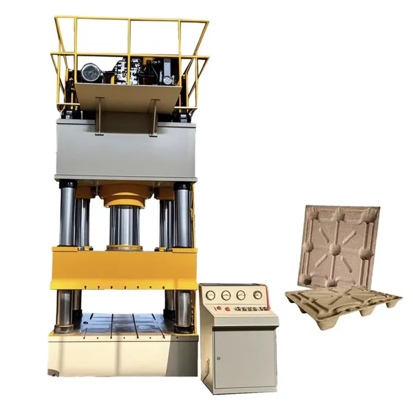 Factory Direct Sale Four Column Wood Pallet Molding Machine for Sale photo-3