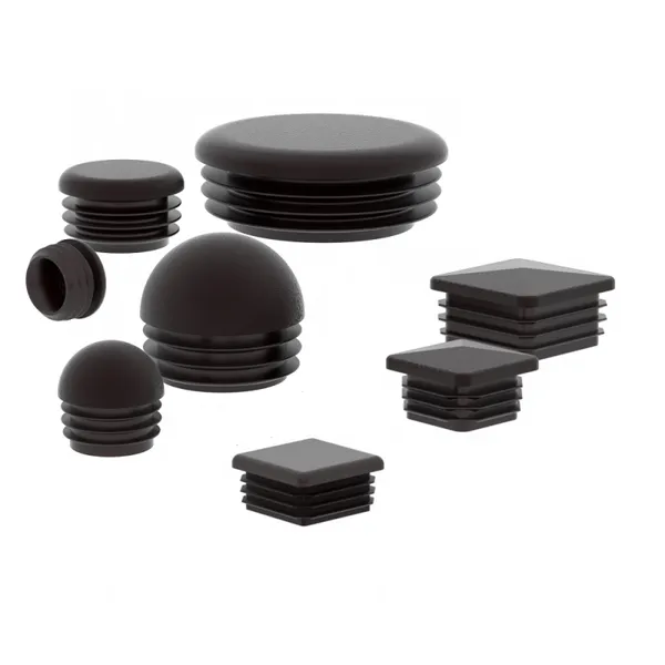 Gym Fitness Equipment End Cap Furniture Floor Glide Protection Metal Tubing Plugs