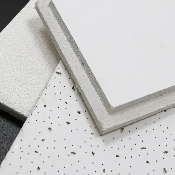 Moisture Proof Rh90 Mineral Fiber Board Fire Proof For Office Building