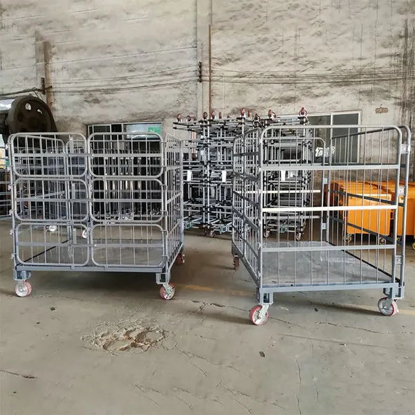 Stainless Steel Logistics Trolley for Pharmaceutical Cleanroom Use photo-5