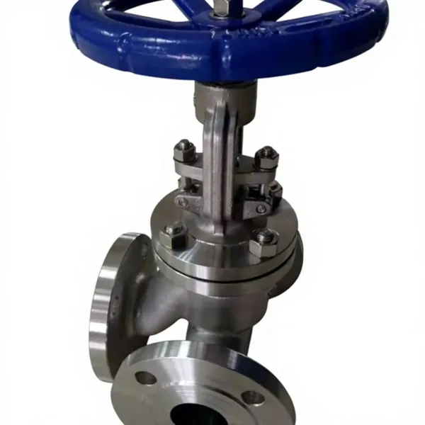 Manufacturer Direct Sales Three-way Antibiotic Flange Globe Valve photo-3