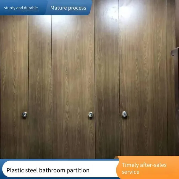 Partition Boards for Public Restrooms in Gemo Monastery, Aba. Installation and Heightening of Partition Walls With Wood-grained Anti-bacterial Compact Laminate Boards. Dimensions of Toilet Partitions photo-3