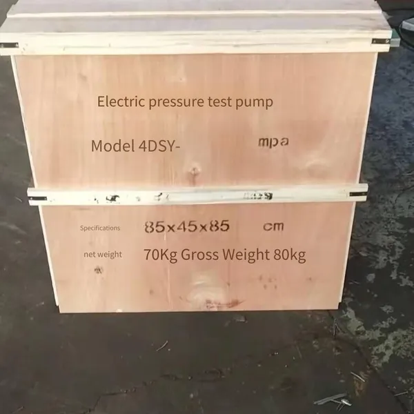 Self - Controlled and Self - Regulating Electric Pressure Test Pump 4dsy - 40, a Pressure Testing Device for Boiler Pipes photo-2