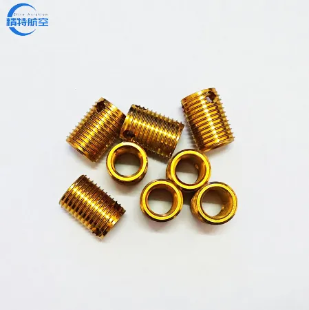 Factory Supply Yellow Zinc Plated Self Tapping Thread Inserts for Threaded Connection photo-4