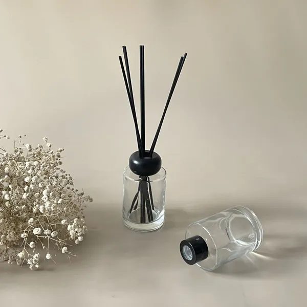 Customized Empty Diffuser Bottle Glass Bottle Luxury Diffuser Bottle 50ml 100ml 150ml Fragrance Stick AromaHome Scents Glass photo-2