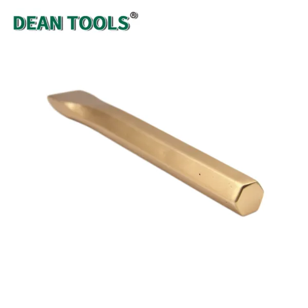 Non-Sparking Chisel HexPoint,Sharp Cutting Edge,Stable Hexagonal Design,Wear-Resistant photo-2